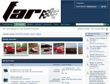 Tablet Screenshot of forum-autoroule.com